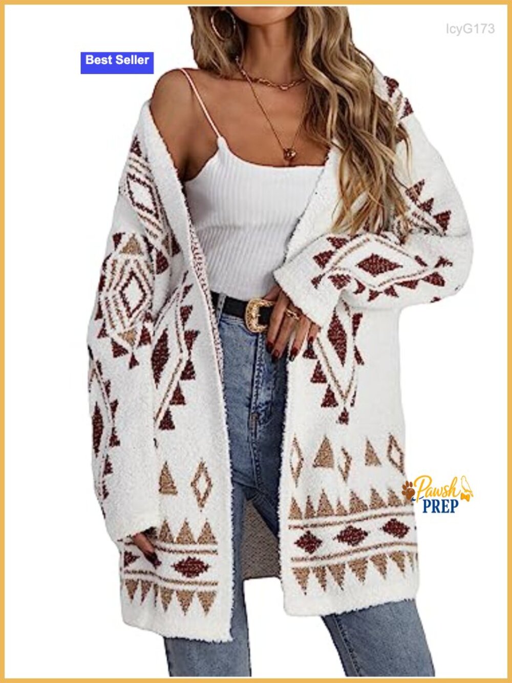 Open Front Long Cardigan Boho Chunky Sweater Outwear Coat